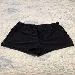 NWOT BB Tropies swimwear black board shorts